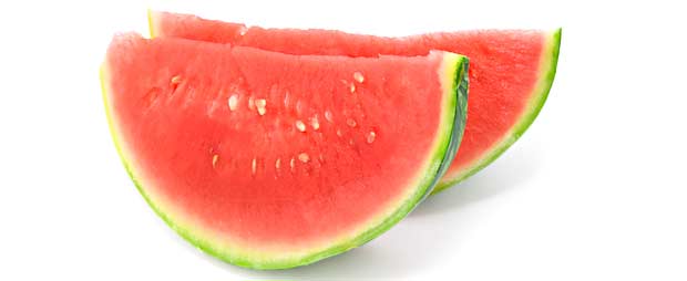 Hvor mye veier en vannmelon?